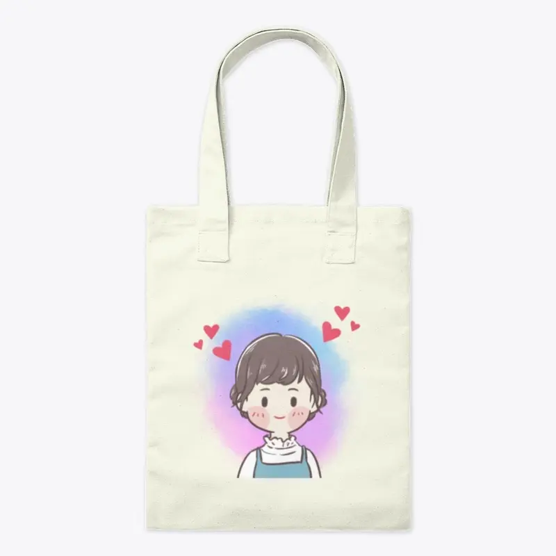 cute girl tote bag